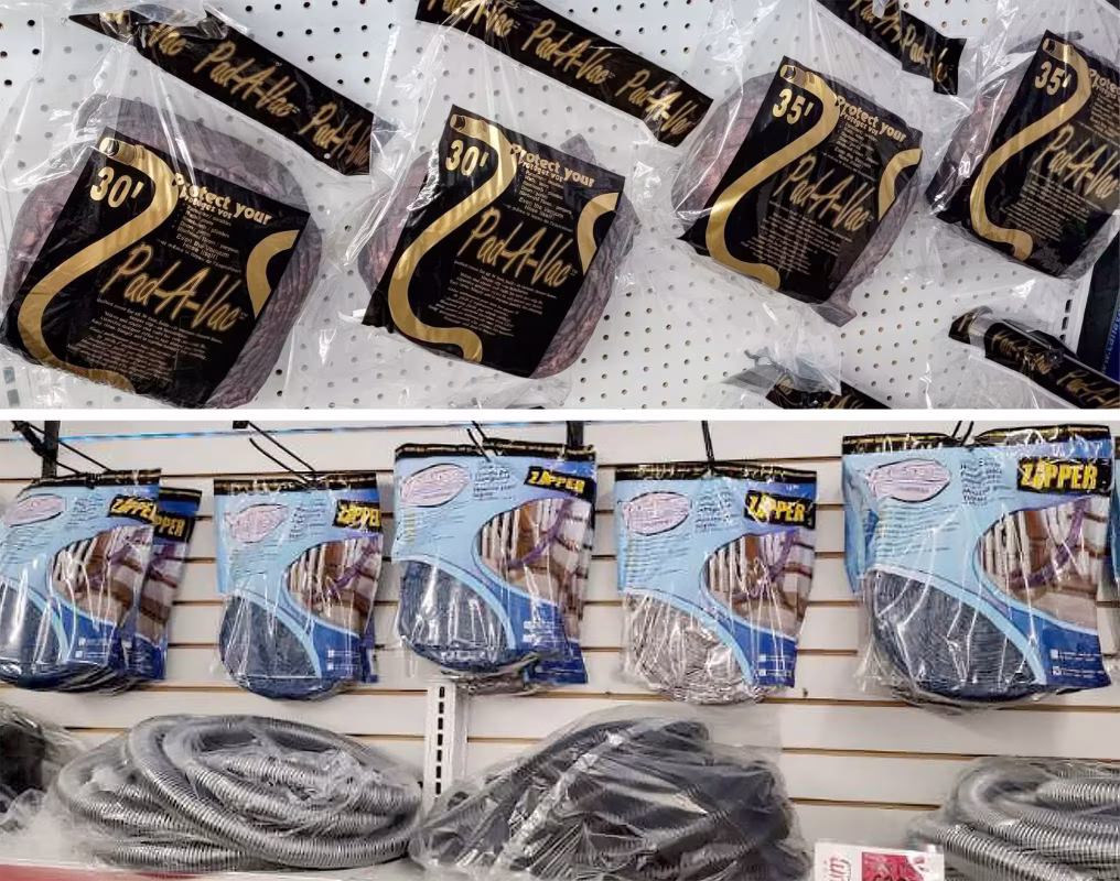 Central Vacuum Hoses and Hose Covers - Image - Elmira Vacuum